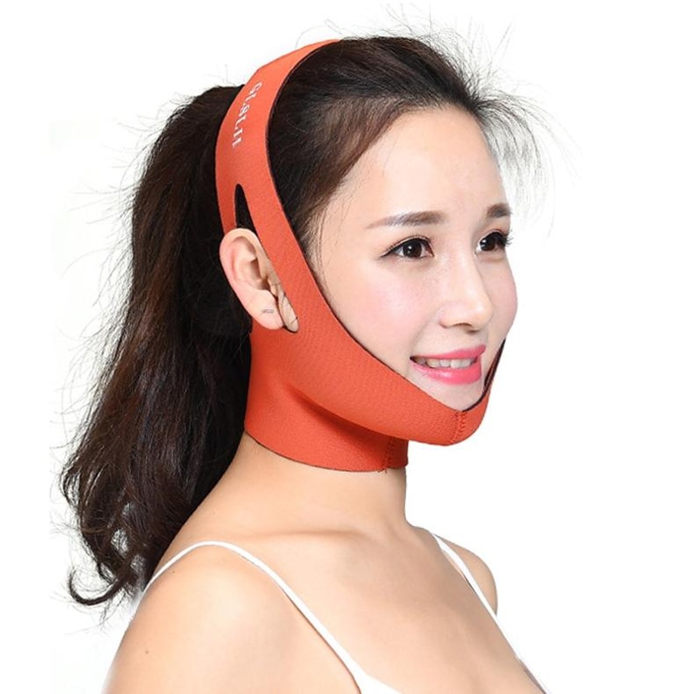 V Line Facial Lifting Bandage Double Chin Reducer Face Firming Strap 1