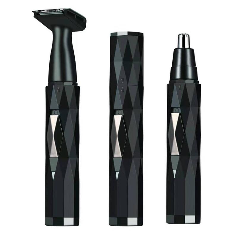 USB Rechargeable Nose Hair Trimmer For Men With Ear Eyebrow And Sideburn Grooming Kit 1