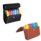 Premium Weekly Pill Organizer Portable Leather Pill Holder Case 1