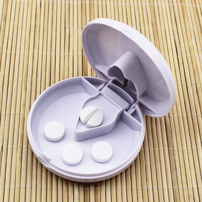 Portable Pill Cutter Medicine Dispenser Box With Stainless Steel Blade 6