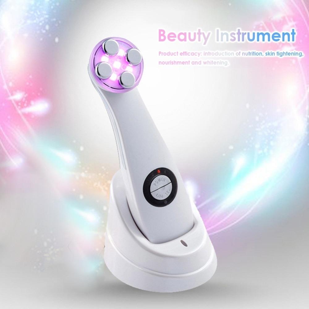 LED Face Care Tool Anti Aging Face Massager With Ionic Rejuvenation 2