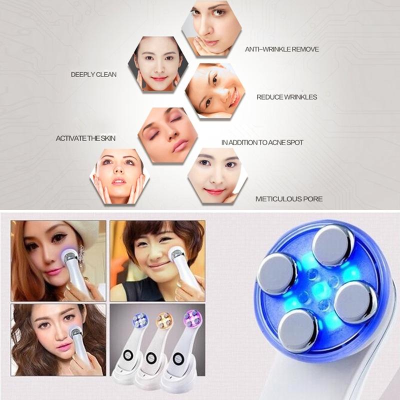 LED Face Care Tool Anti Aging Face Massager With Ionic Rejuvenation 11
