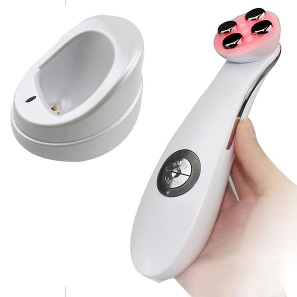 LED Face Care Tool Anti Aging Face Massager With Ionic Rejuvenation 8