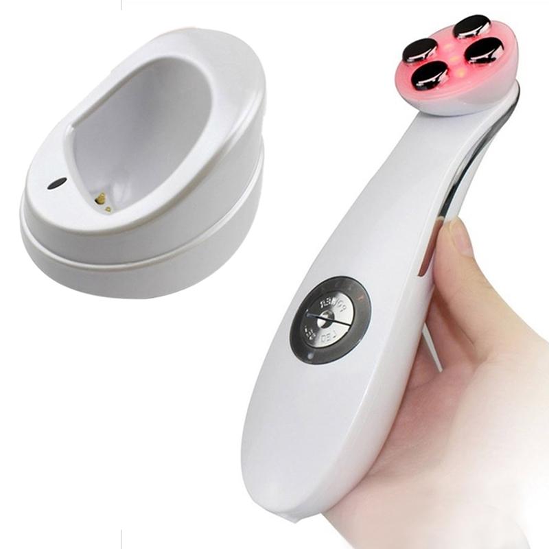 LED Face Care Tool Anti Aging Face Massager With Ionic Rejuvenation 8
