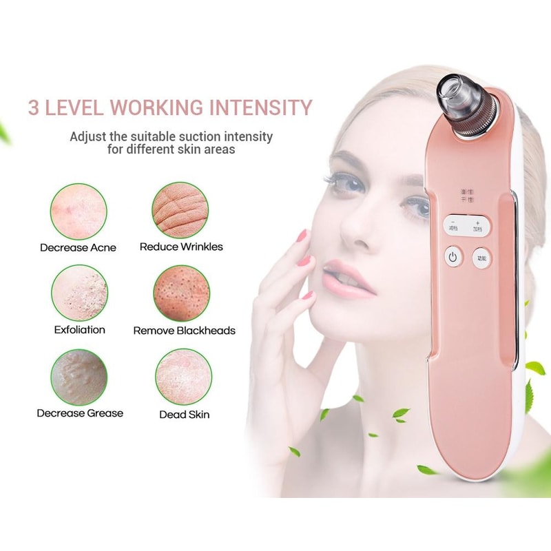 Rechargeable Blackhead Remover Pore Vacuum Facial Cleaner 1