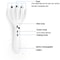 Rechargeable Electric Head Massager Heated Vibration Scalp Massage Comb 2