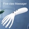 Rechargeable Electric Head Massager Heated Vibration Scalp Massage Comb 5