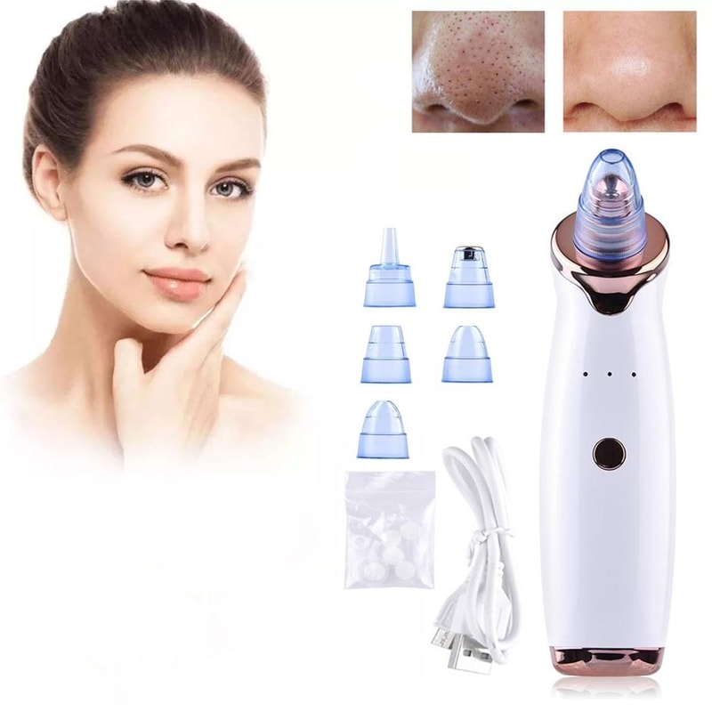 Electric Blackhead Remover Pore Vacuum with Speed Suction and LCD Display