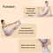 Yoga Stretch Ring With Raised Massage Roller For Flexibility And Muscle Relief 4