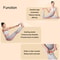 Yoga Stretch Ring With Raised Massage Roller For Flexibility And Muscle Relief 4