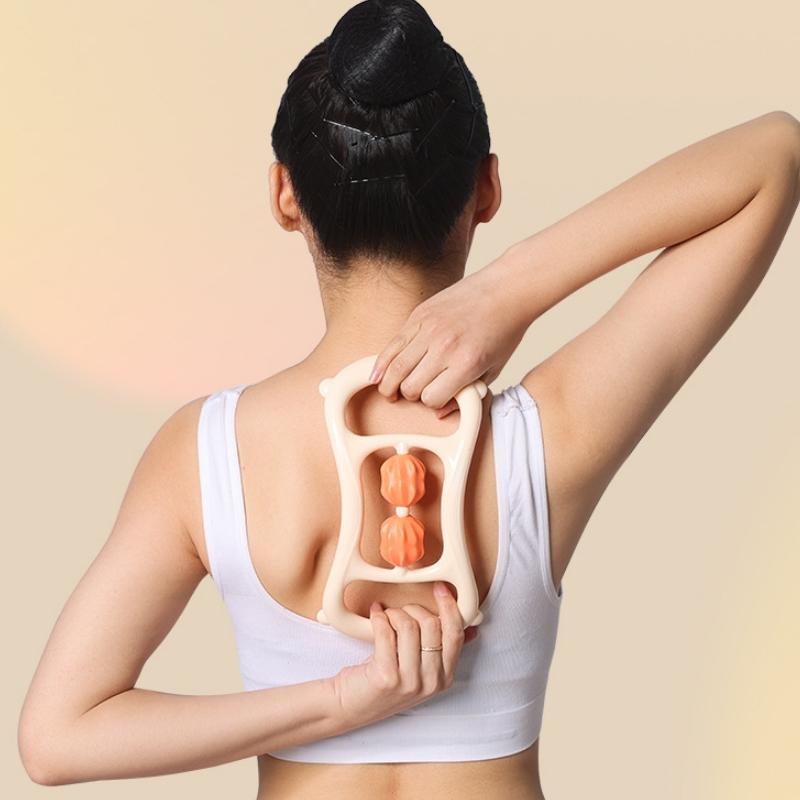 Yoga Stretch Ring With Raised Massage Roller For Flexibility And Muscle Relief 5