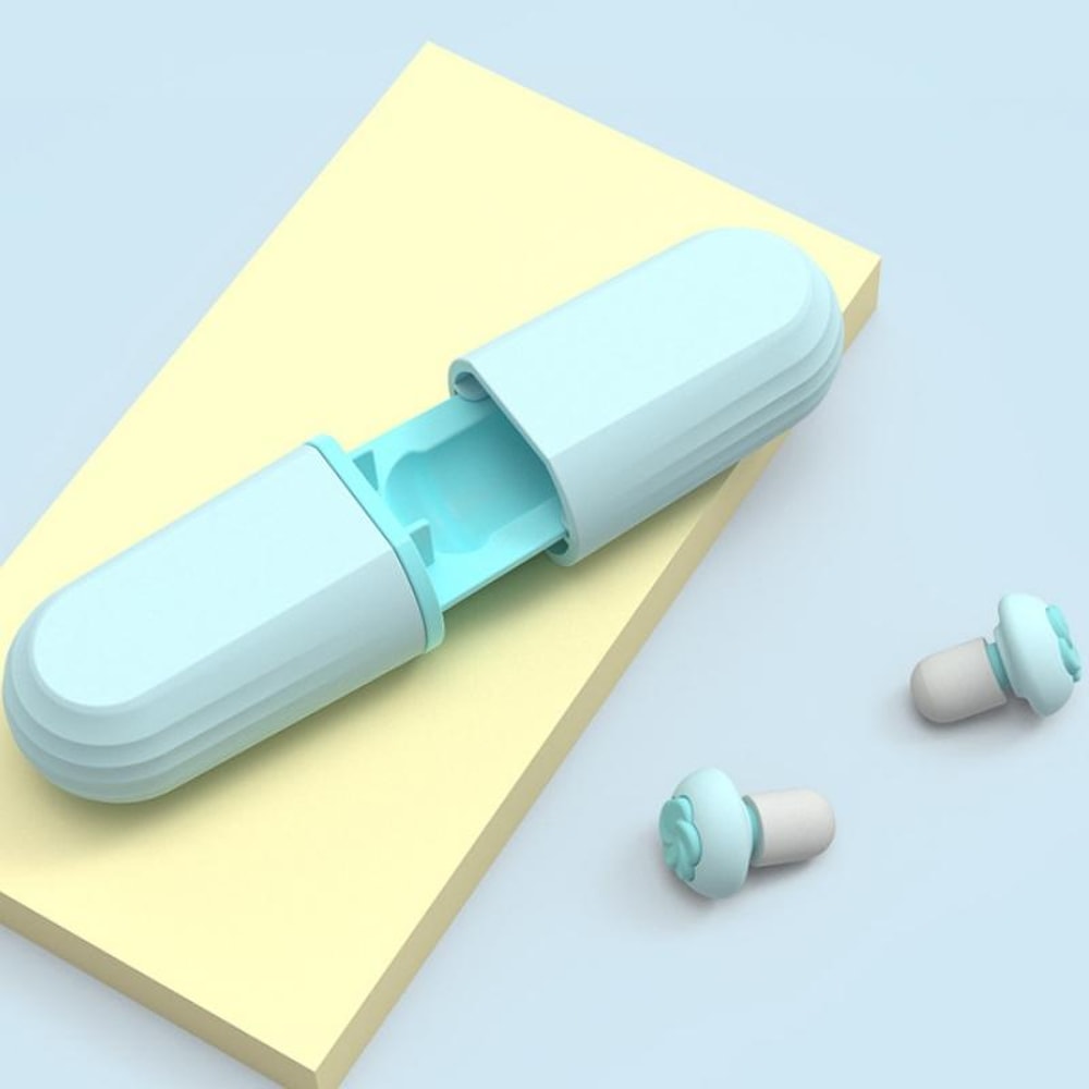 Reusable Silicone Sleep Earplugs For Noise Reduction And Travel 1