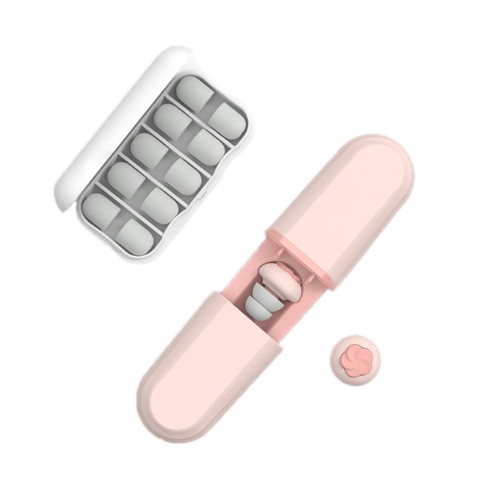 Reusable Silicone Sleep Earplugs For Noise Reduction And Travel 7