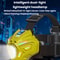 Outdoor Dual Beam LED Sensor Headlamp with Color Ambient Light Bright Outdoor Headlight