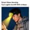 Outdoor Dual Beam LED Sensor Headlamp with Color Ambient Light Bright Outdoor Headlight