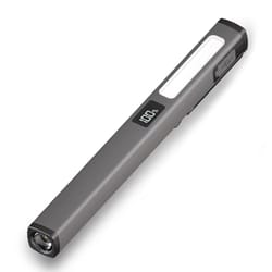 compact cob pen light usb rechargeable work light with strong magnetic clip for auto repair