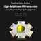 Premium Zoomable LED Digital Display Flashlight With Side Light Rechargeable Portable Torch 5