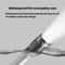 Premium Zoomable LED Digital Display Flashlight With Side Light Rechargeable Portable Torch 8