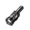 Rechargeable LED Flashlight with Power Display and Rainbow Side Light