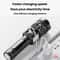 Rechargeable LED Flashlight with Power Display and Rainbow Side Light