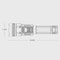 Rechargeable LED Flashlight with Power Display and Rainbow Side Light
