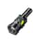 Rechargeable LED Flashlight with Power Display and Rainbow Side Light