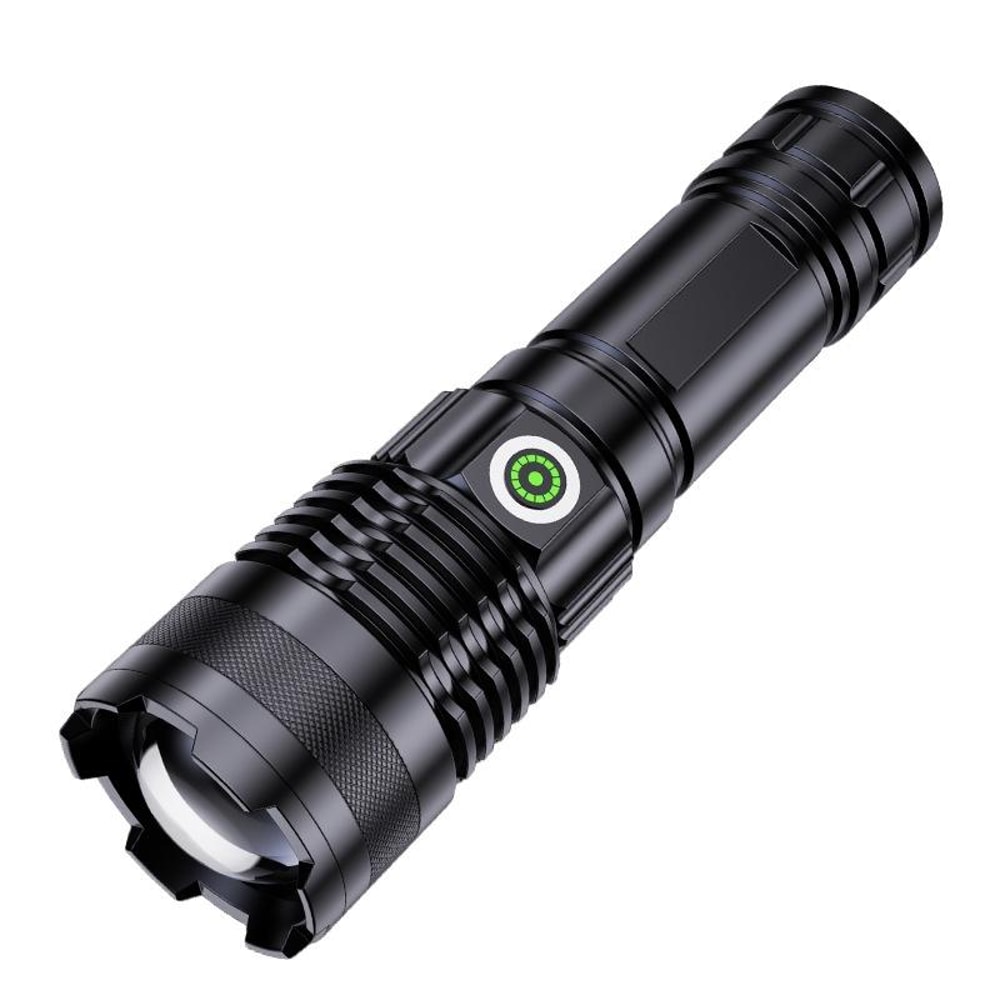 Outdoor Laser Zoom Torch High Brightness Long Range Flashlight