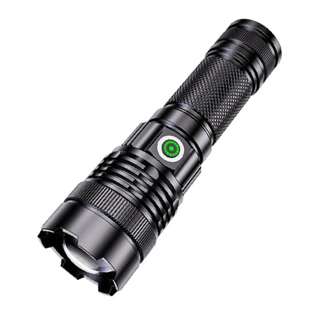 Outdoor Laser Zoom Torch High Brightness Long Range Flashlight