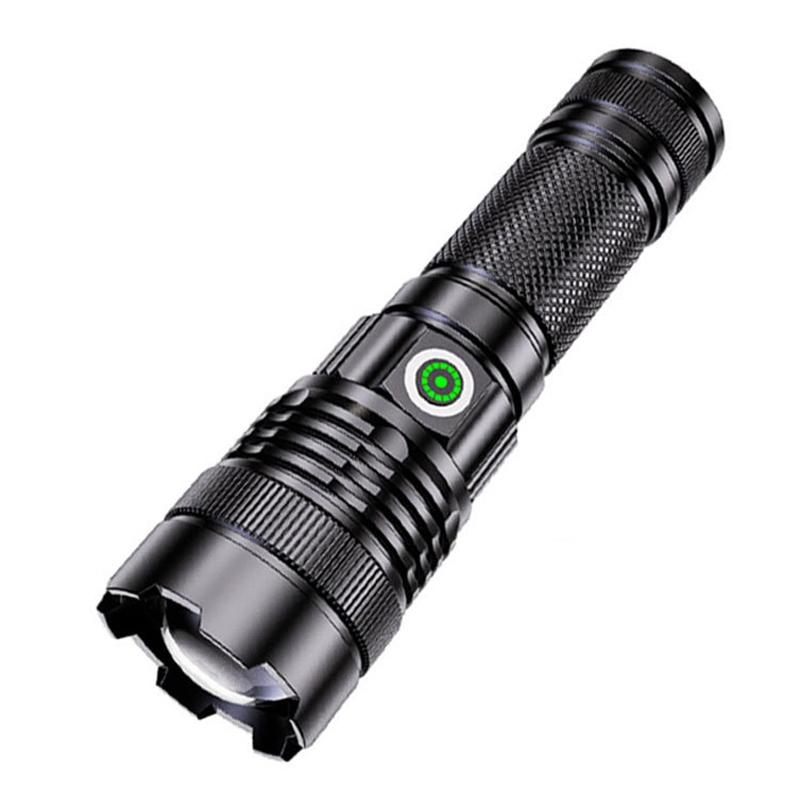 Outdoor Laser Zoom Torch High Brightness Long Range Flashlight
