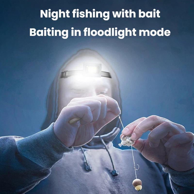 Premium Portable LED Magnetic Clip Headlamp Multifunctional Hands Free Work Light