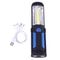Waterproof USB Rechargeable Magnetic LED Torch Work Light with Swivel Hook