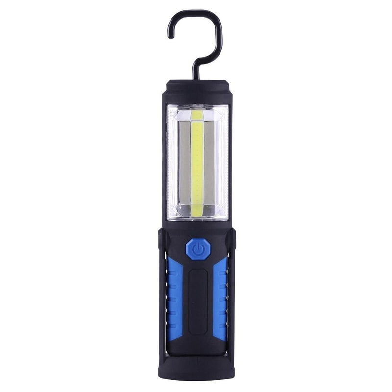 Waterproof USB Rechargeable Magnetic LED Torch Work Light with Swivel Hook