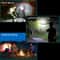 Waterproof USB Rechargeable Magnetic LED Torch Work Light with Swivel Hook