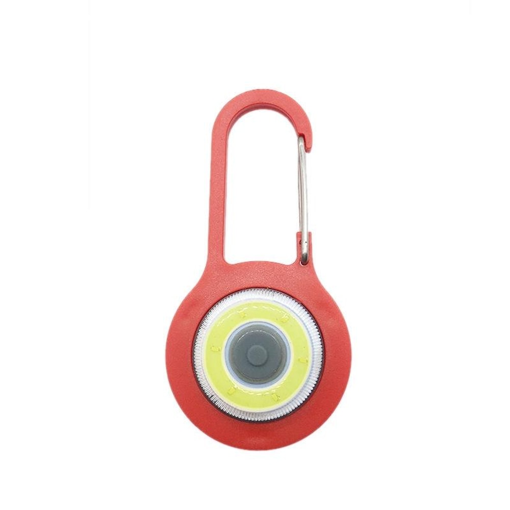 Ultra Compact Mini COB Flashlight Keychain With Portable Carabiner Light Outdoor EDC Essentials 6