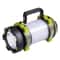 Rechargeable LED Searchlight Camping Light with Side Lamp and USB Charging