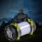 Rechargeable LED Searchlight Camping Light with Side Lamp and USB Charging