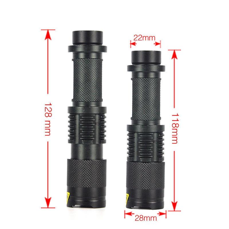 Tactical LED Torch Zoomable Waterproof Emergency Light