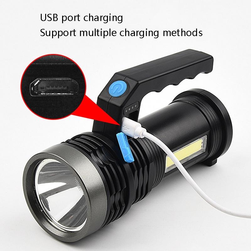 Rechargeable Outdoor Search Light And Portable Household Flashlight 5
