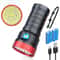 High Power Tactical LED Flashlight With Rechargeable Batteries 2