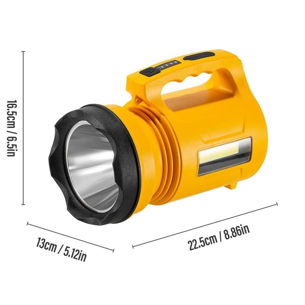 Rechargeable Outdoor Cycling Light With RGB Searchlight 8