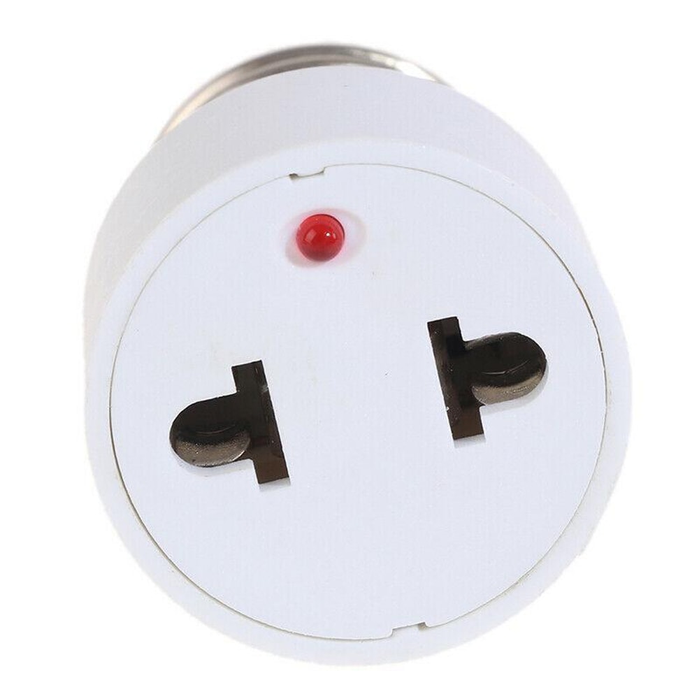Universal E27 Lamp Holder Adapter Secure Bulb Socket Converter for Standard Edison Screw Fixtures