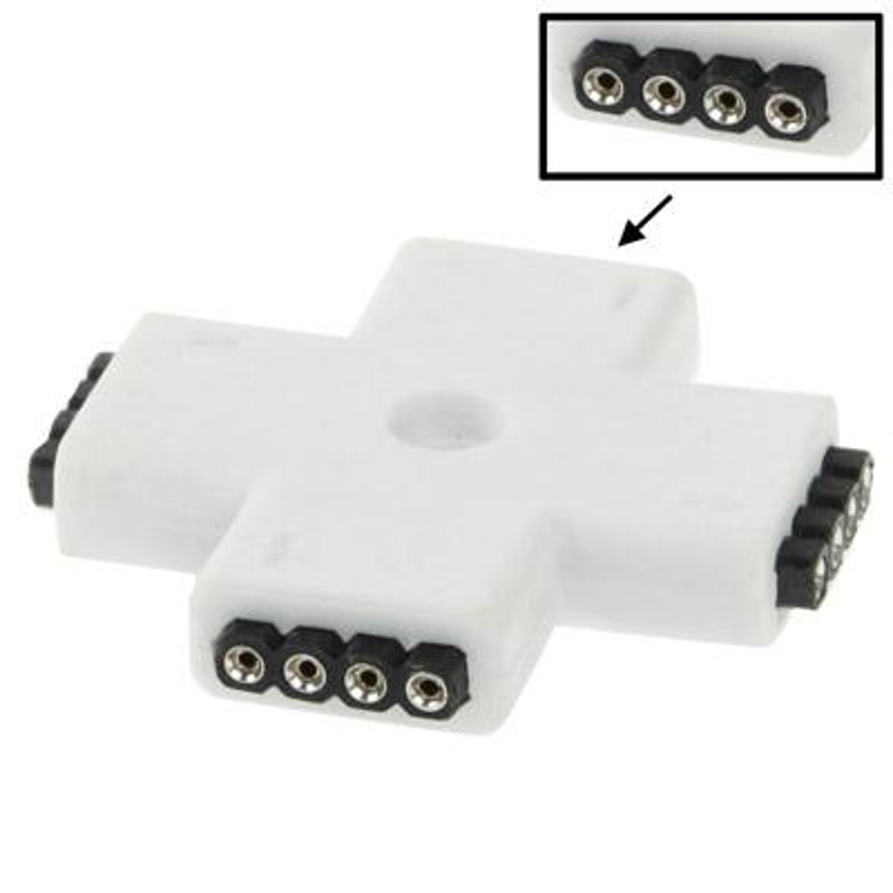 Professional RGB LED Connector Female LED Strip Connector For Flexible RGB Strips 1