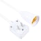 Adjustable Flexible E27 Bulb Holder With Switch US Plug Socket Extension Converter 3
