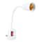Adjustable Flexible E27 Bulb Holder with Switch US Plug Socket Extension Converter