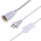 Premium E27 Clip Lamp Holder with 360 Degree Adjustable Lamp Base, Flexible Gooseneck & Switch US Plug