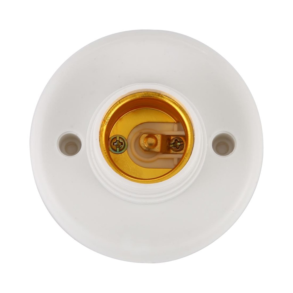Premium E27 Lamp Socket Adapter Wall Mount Base Converter For Light Fixtures 3