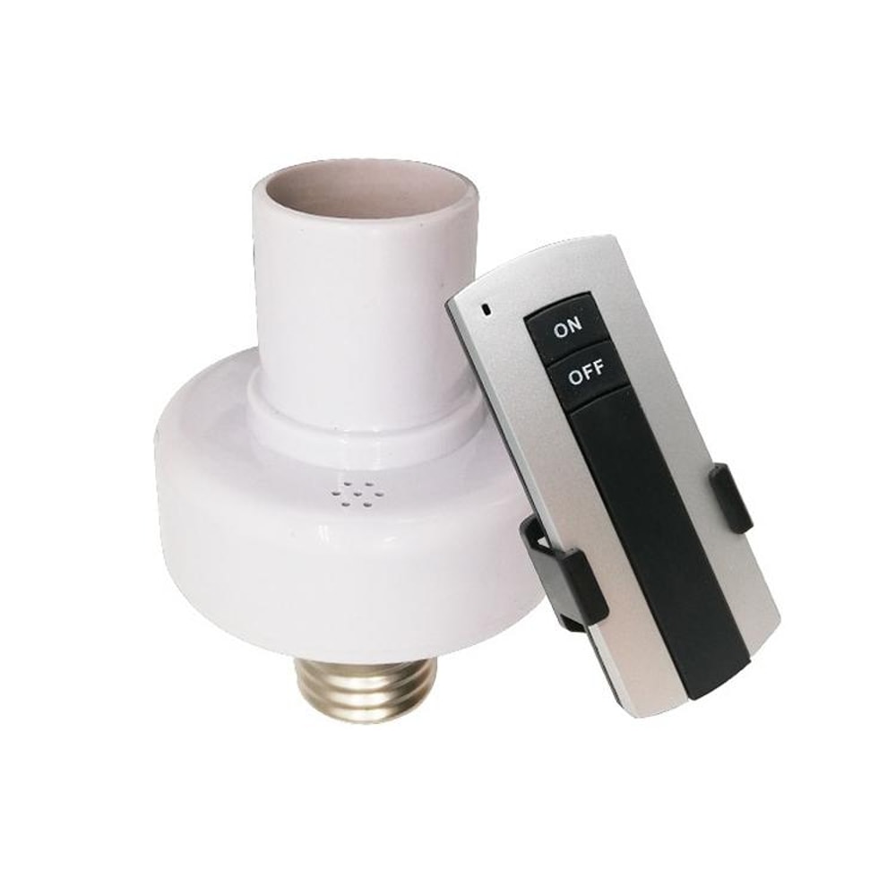 Remote Control Bulb Adapter Wireless Remote Control Light Socket Lamp Holder