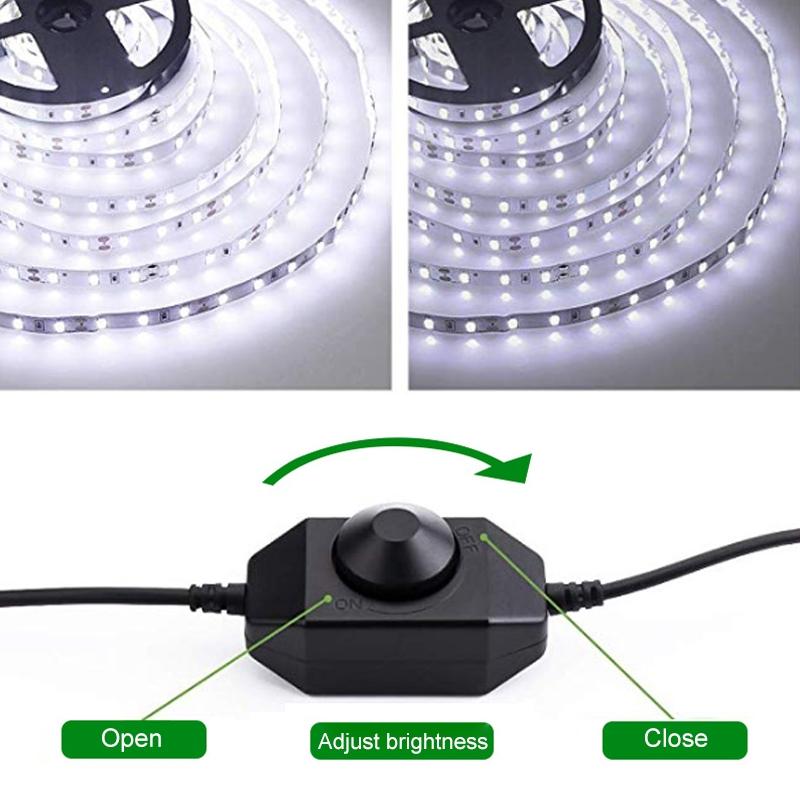 Premium LED Strip Knob Dimmer Controller Smooth Brightness For Single Color LED Lights 3
