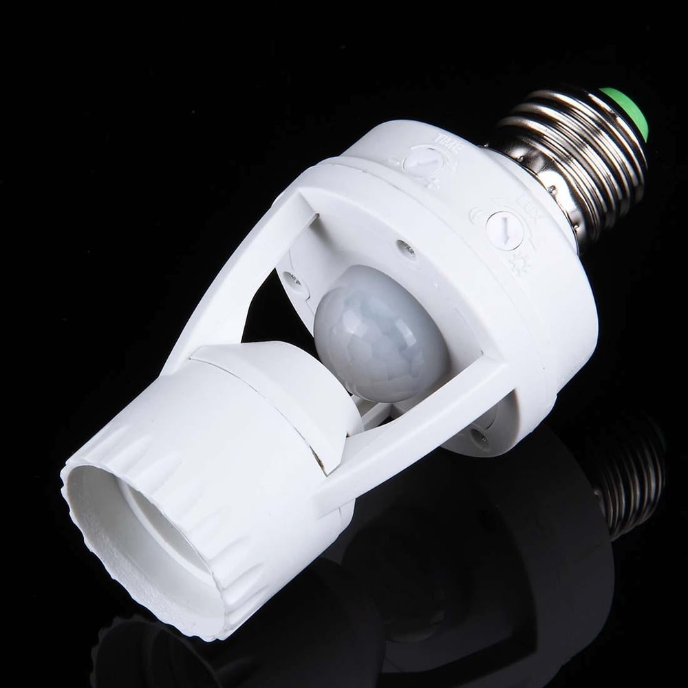 Premium E27 PIR Motion Sensor Lamp Holder With Detection Automatic Lighting 5