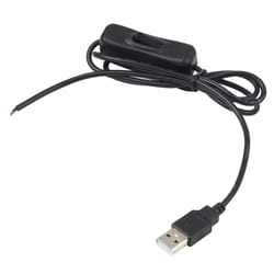 usb led power cable with inline switch for led light bars connector